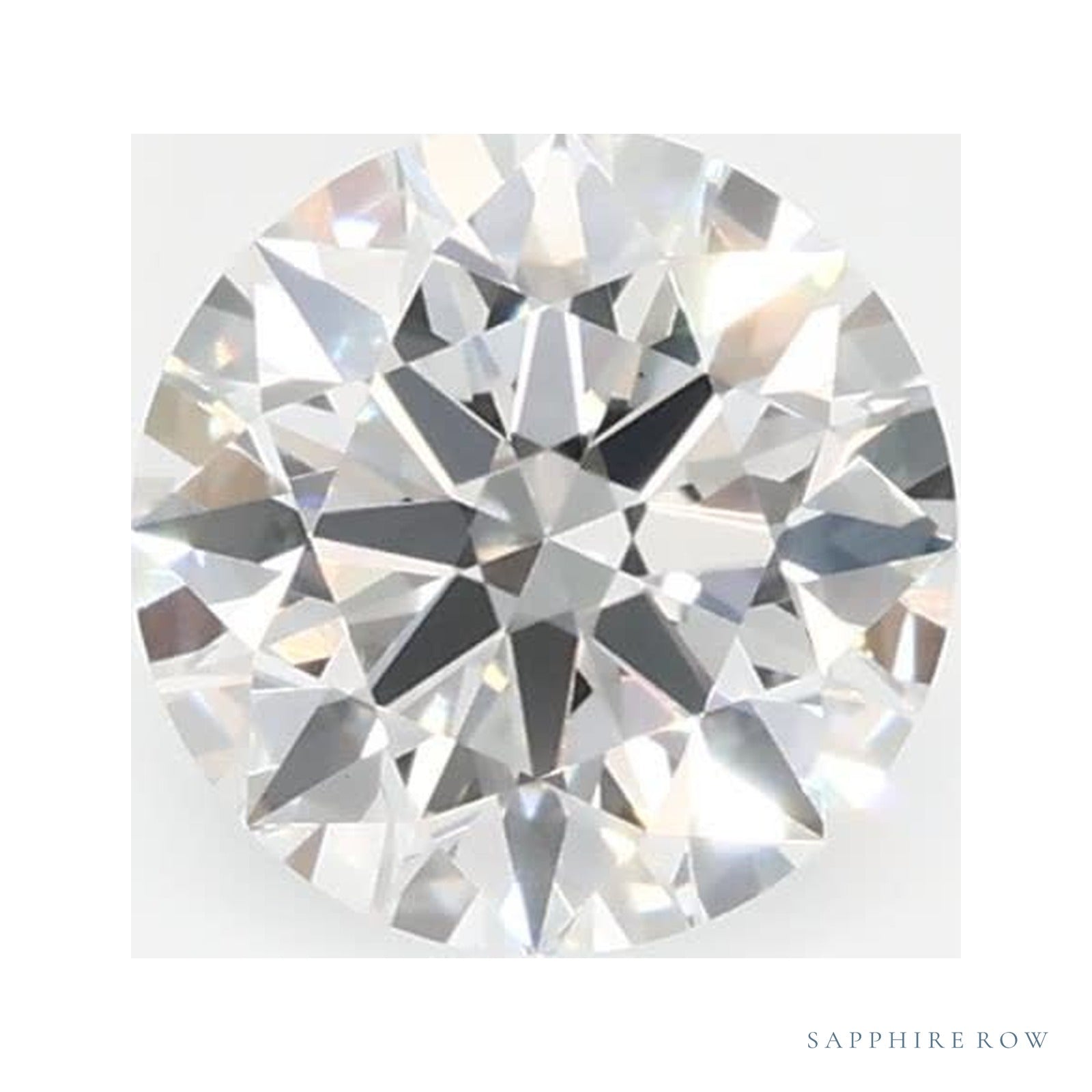 0.58 ct Round Lab-Grown Diamond – E VS1 — Sapphire Row · cut · cut3 · cut4