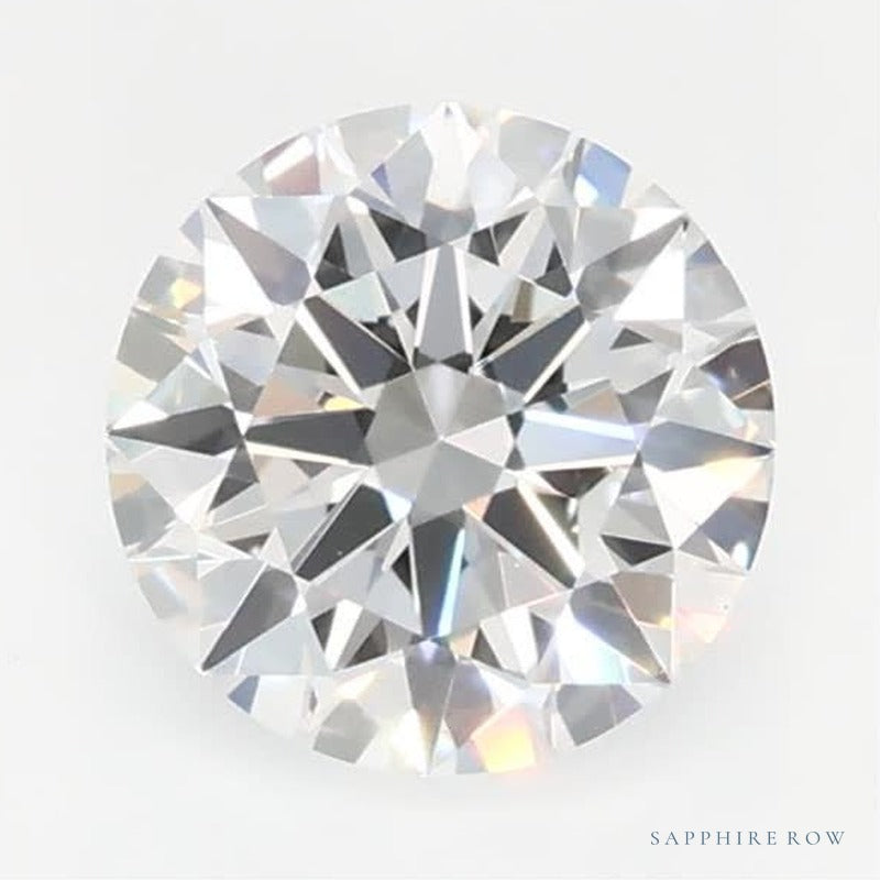 0.58 ct lab-grown diamond, round cut | Sapphire Row · cut6