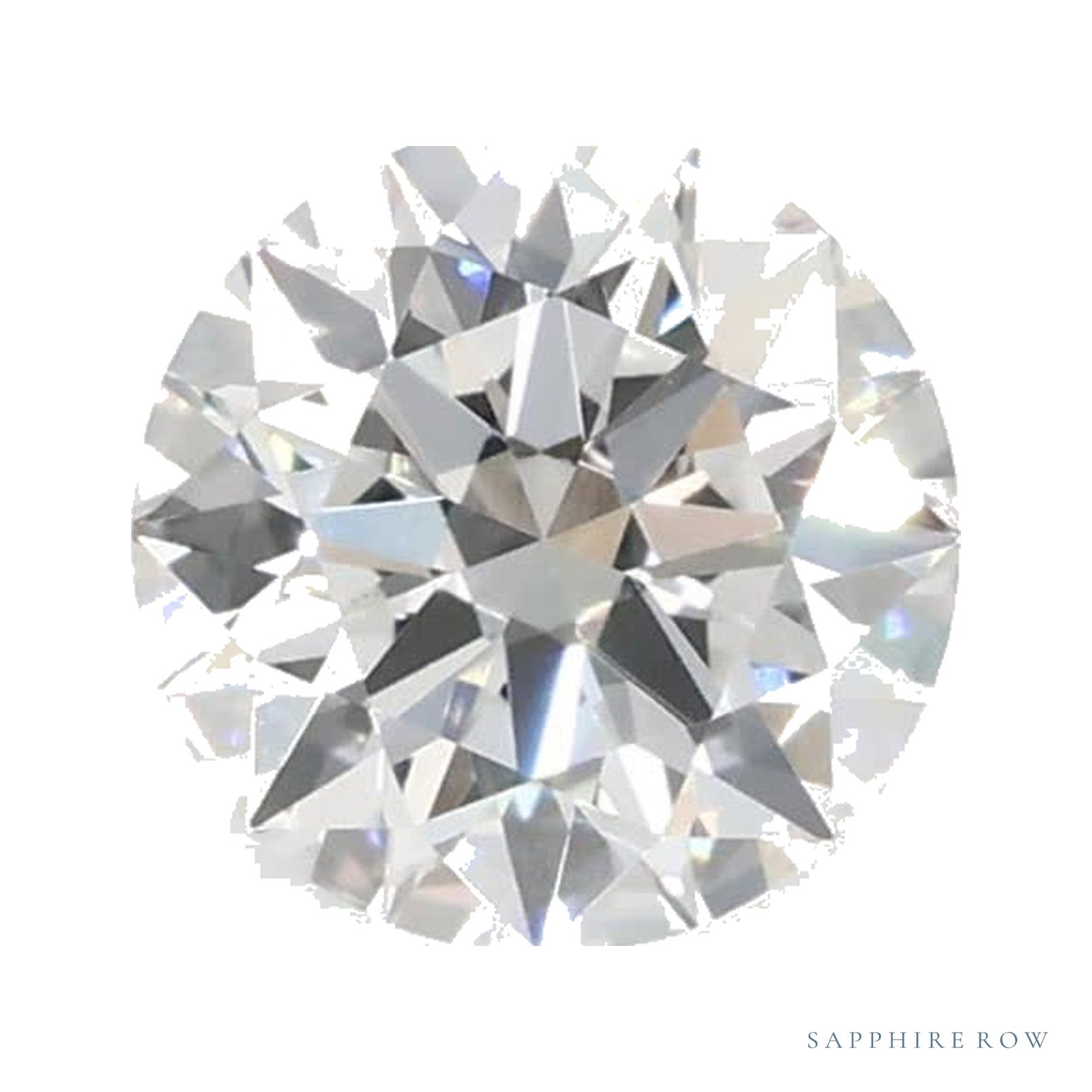 0.58 ct Round Lab-Grown Diamond – E VS1 — Sapphire Row · cut · cut3 · cut4