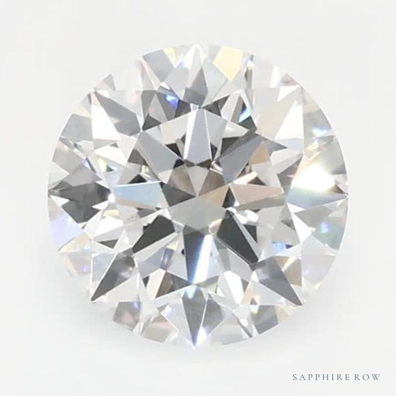 0.58 ct lab-grown diamond, round cut | Sapphire Row · cut6