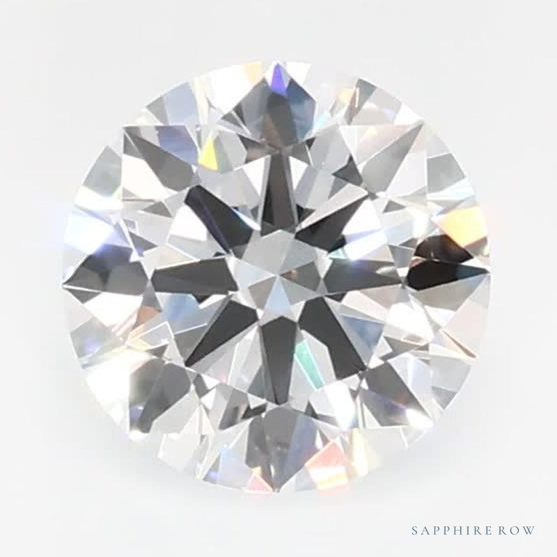 0.58 ct lab-grown diamond, round cut | Sapphire Row · cut7