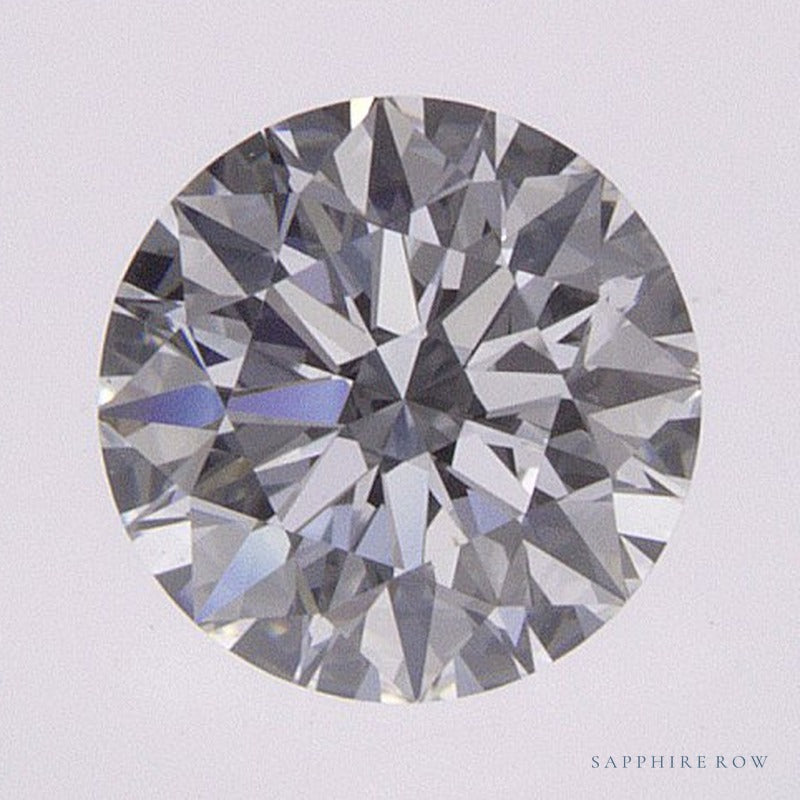 0.58 ct lab-grown diamond, round cut | Sapphire Row · cut6