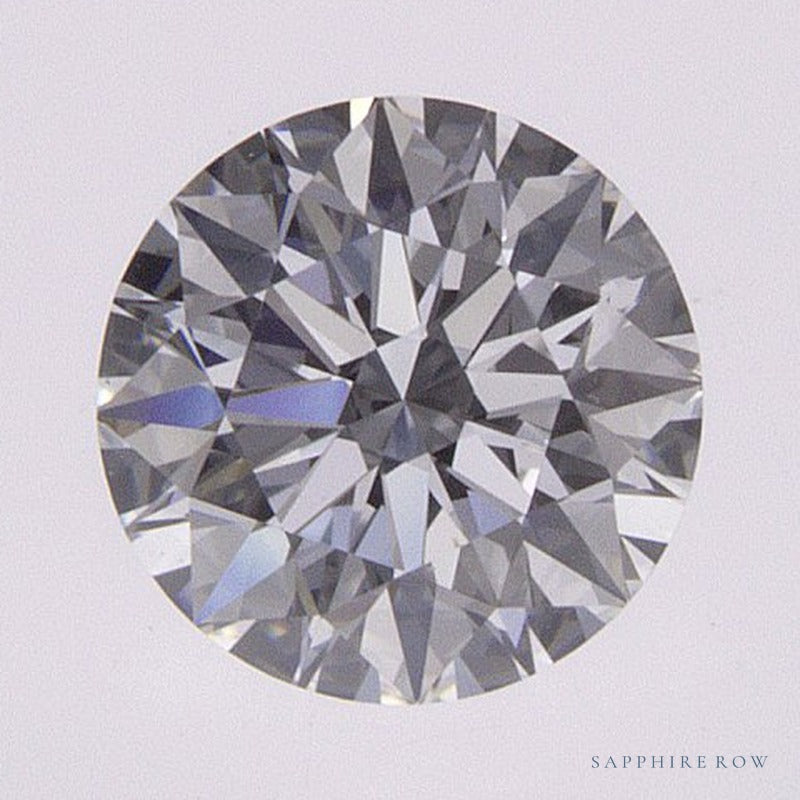 0.58 ct lab-grown diamond, round cut | Sapphire Row · cut7