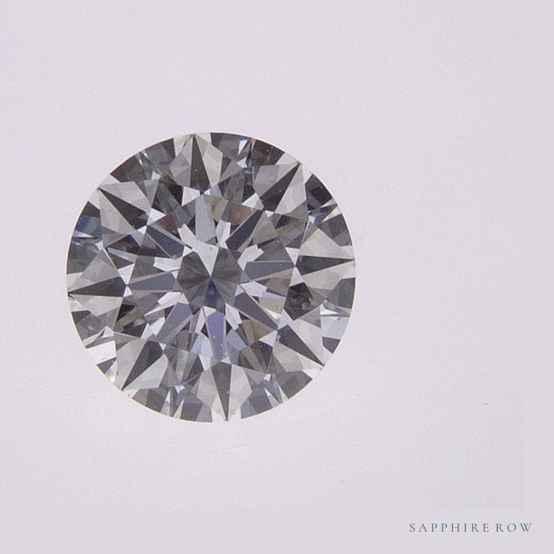 0.58 ct lab-grown diamond, round cut | Sapphire Row · cut6
