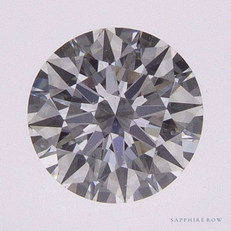 0.58 ct lab-grown diamond, round cut | Sapphire Row · cut7