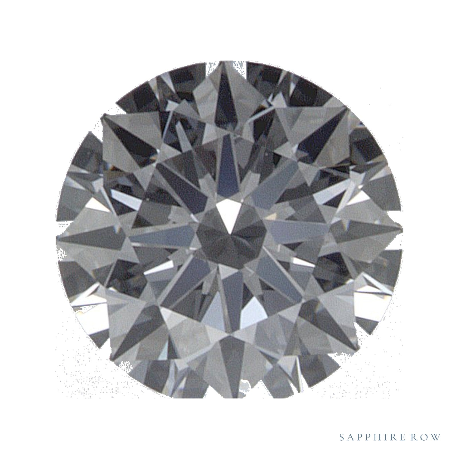 0.58 ct Round Lab-Grown Diamond – D VVS1 — Sapphire Row · cut · cut3 · cut4