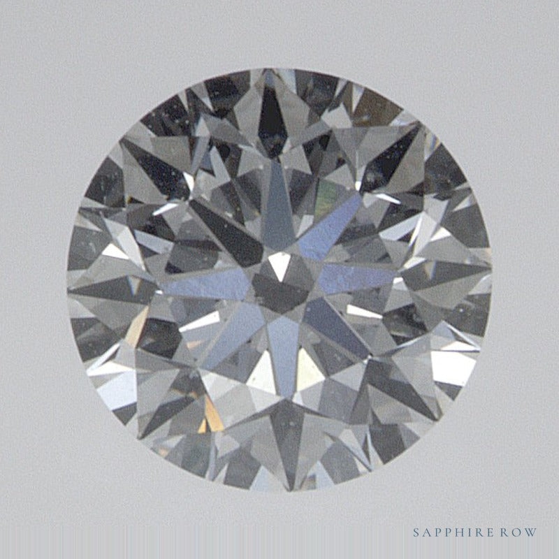 0.57 ct natural diamond, round cut | Sapphire Row · cut7