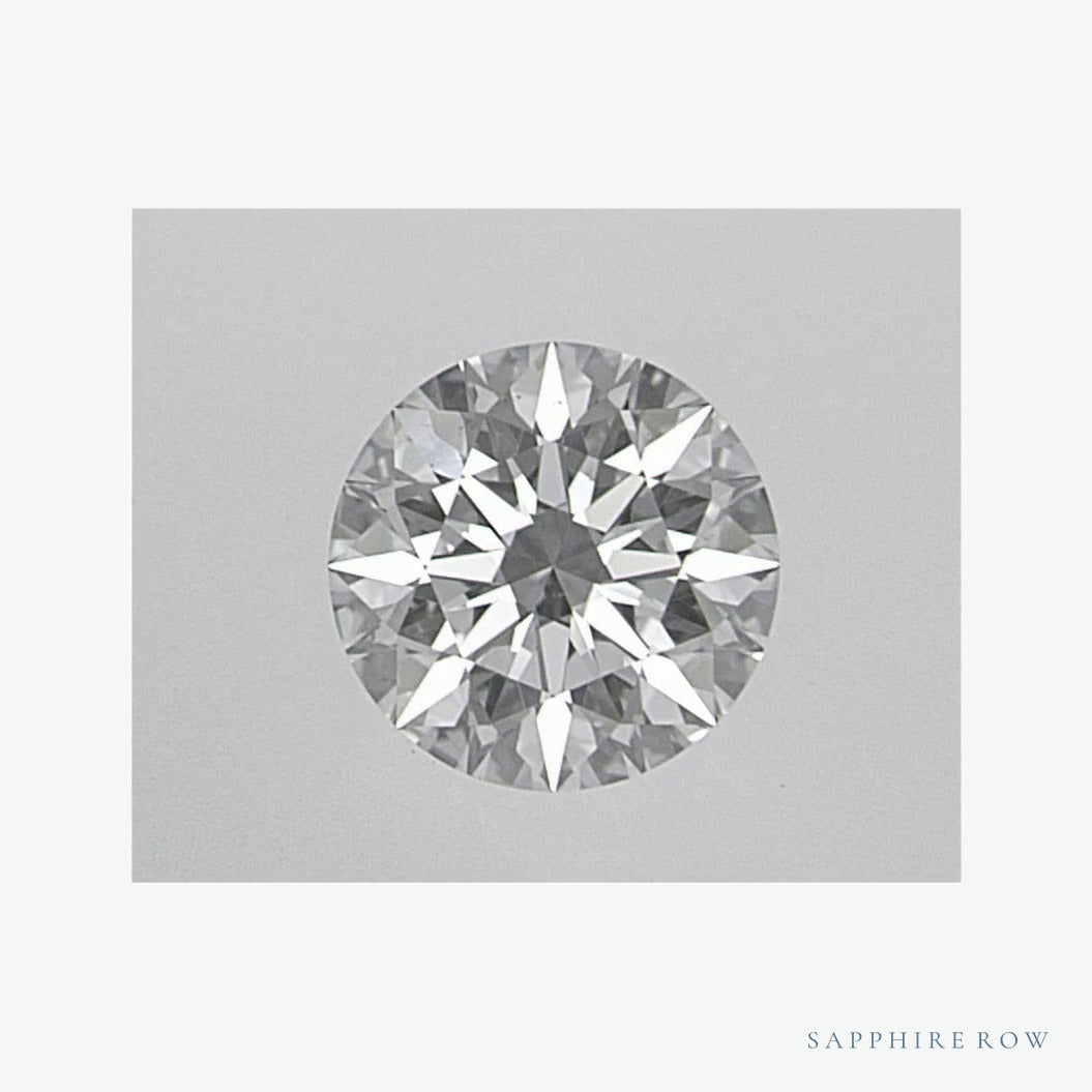0.57 ct natural diamond, round cut | Sapphire Row · cut6