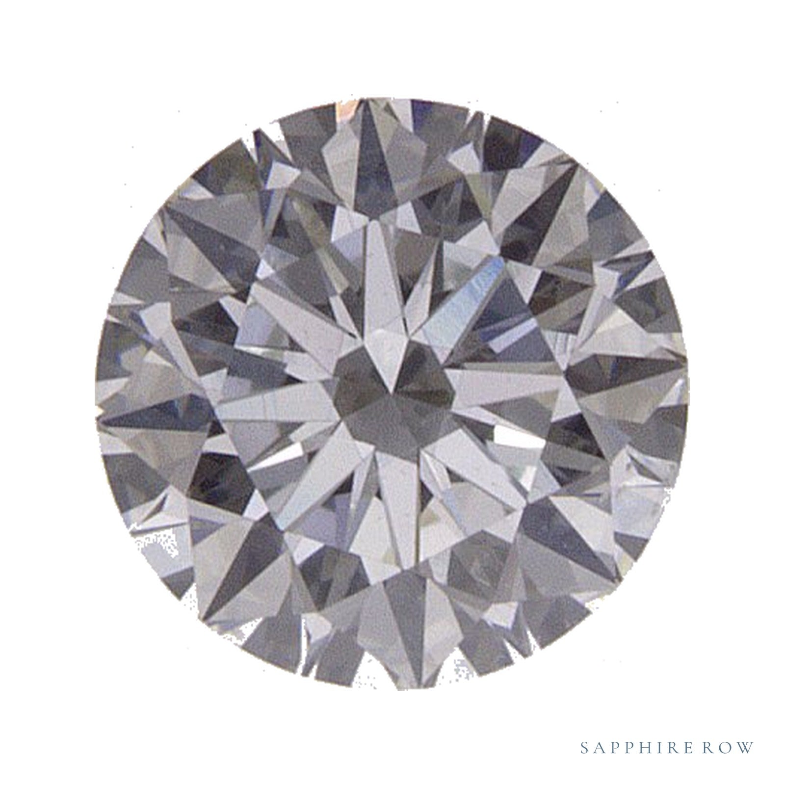 0.57 ct Round Natural Diamond – H SI1 — Sapphire Row · cut · cut3 · cut4