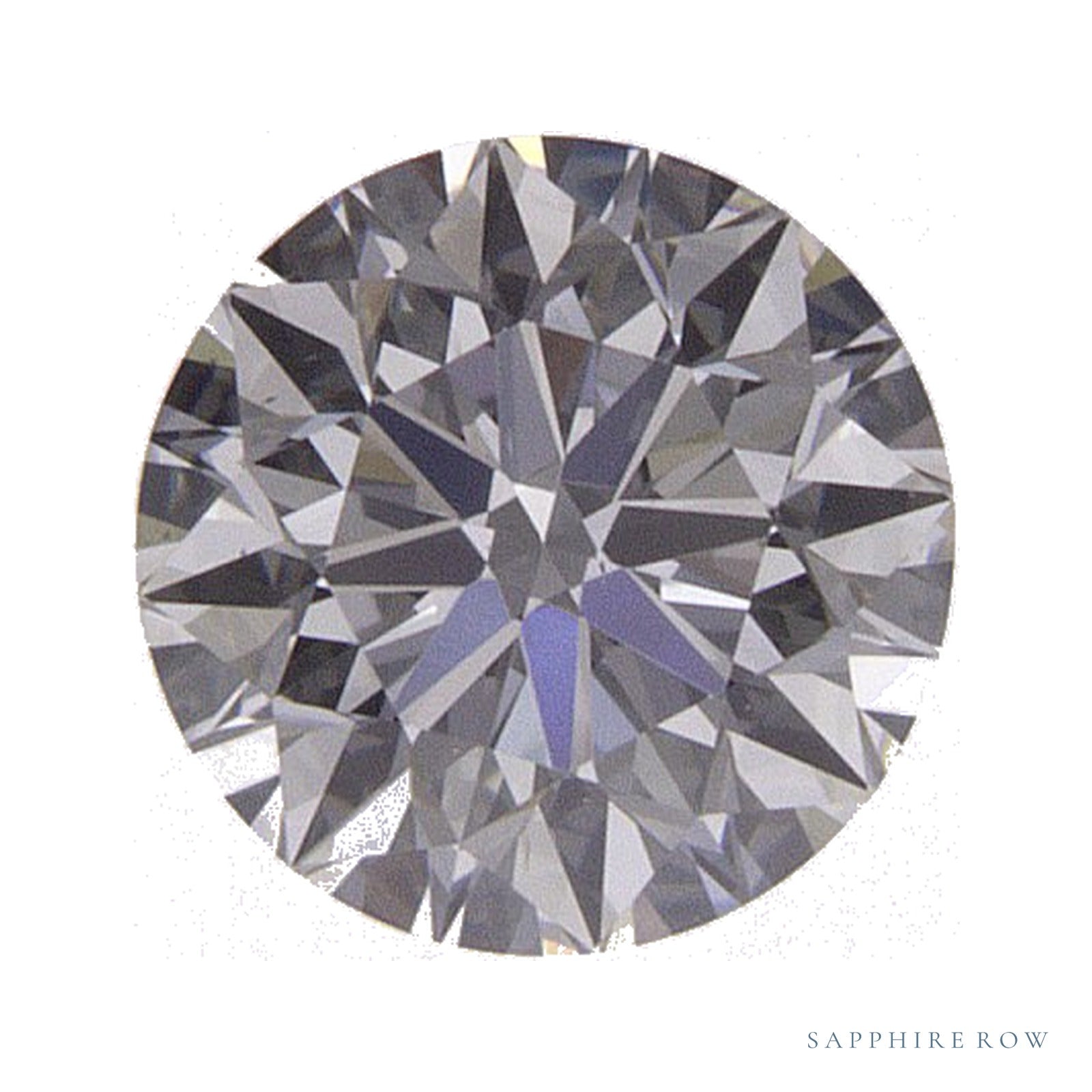 0.57 ct Round Natural Diamond – H SI1 — Sapphire Row · cut · cut3 · cut4