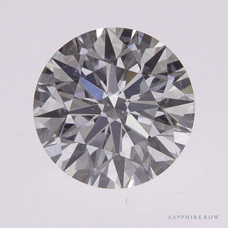 0.57 ct natural diamond, round cut | Sapphire Row · cut6