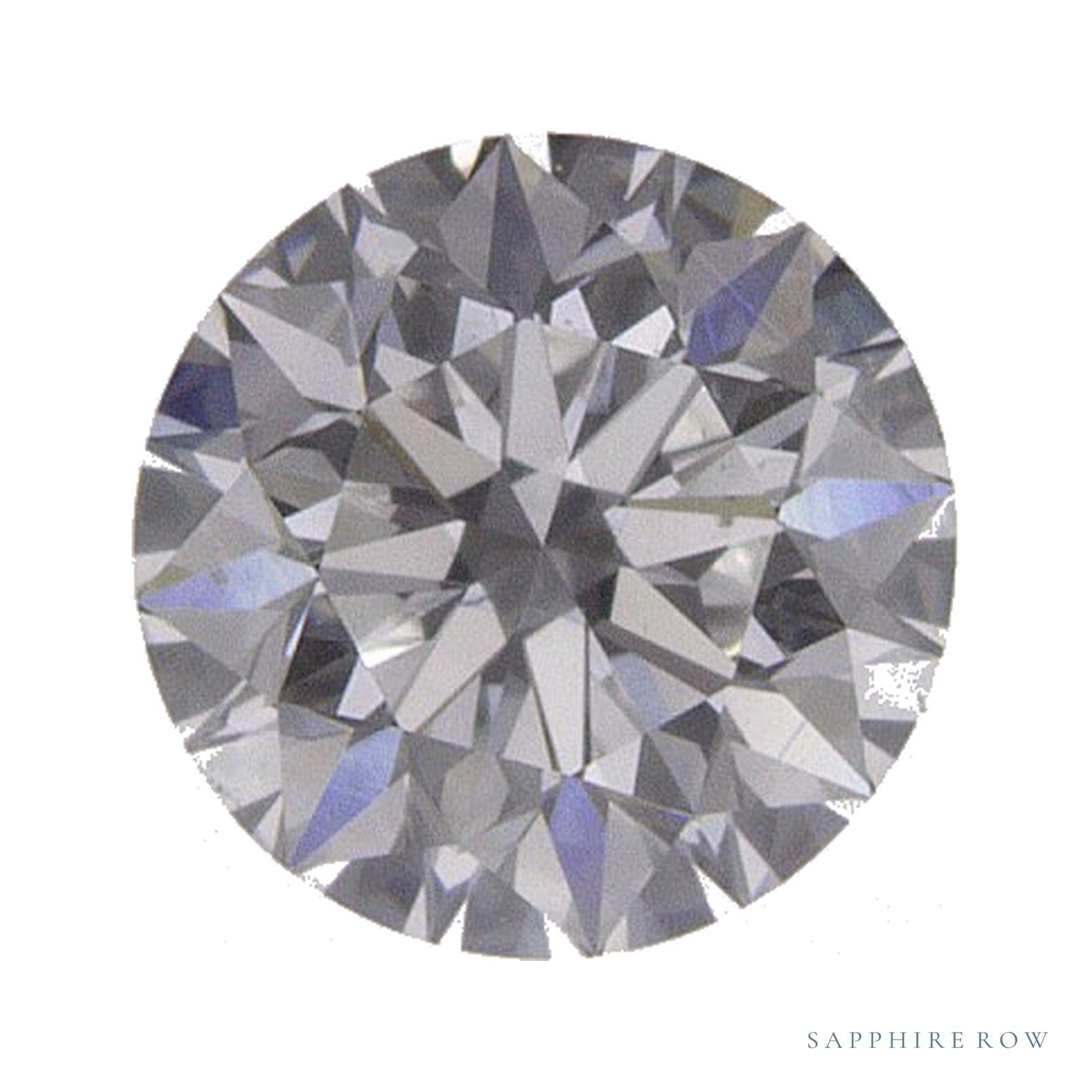 0.57 ct Round Natural Diamond – F SI1 — Sapphire Row · cut · cut3 · cut4