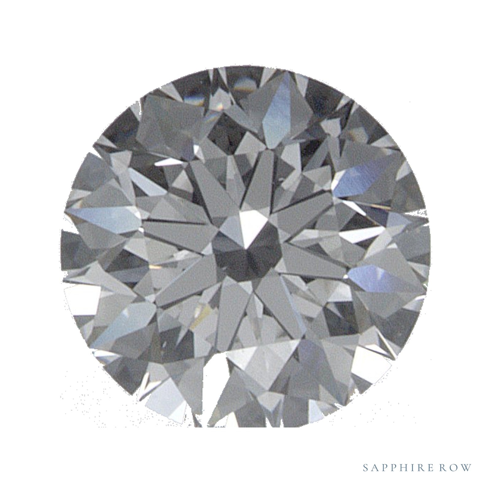 0.57 ct natural diamond, round cut | Sapphire Row