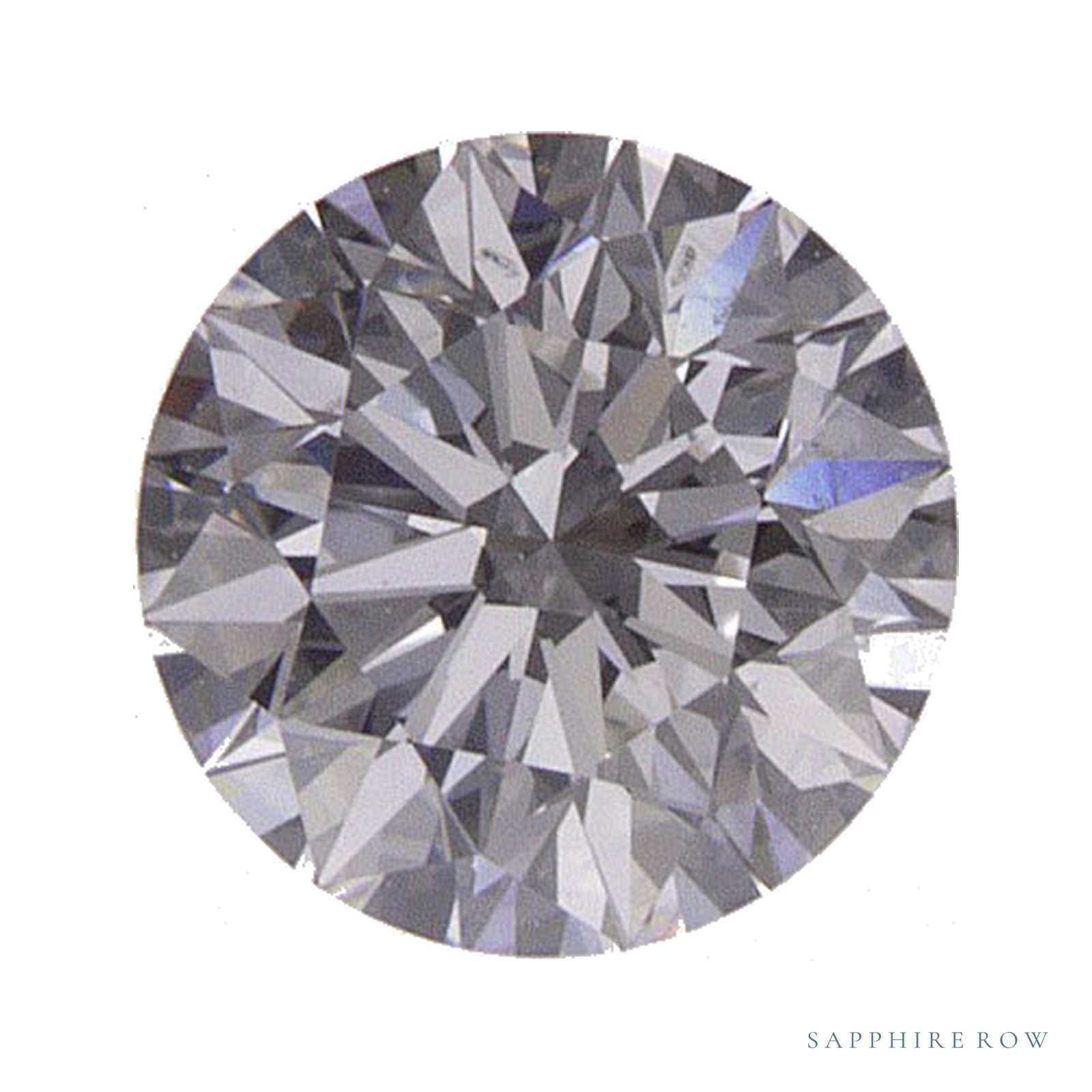 0.57 ct Round Natural Diamond – G SI1 — Sapphire Row · cut · cut3 · cut4