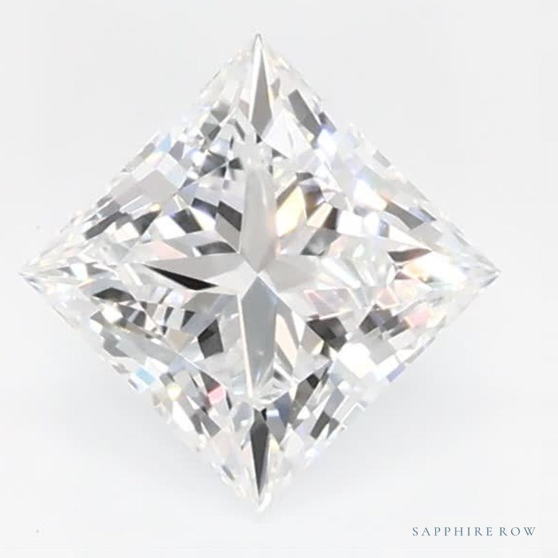 0.57 ct lab-grown diamond, square cut | Sapphire Row · cut7