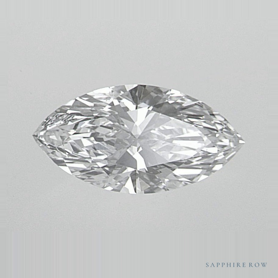 0.57 ct lab-grown diamond, marquise cut | Sapphire Row · cut7
