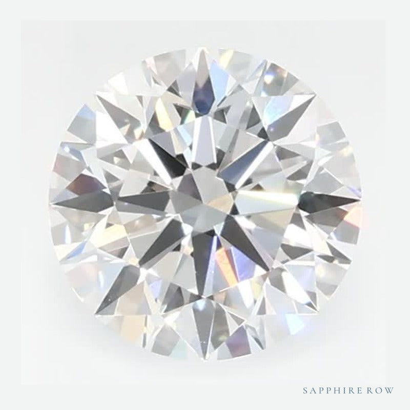 0.57 ct lab-grown diamond, round cut | Sapphire Row · cut6