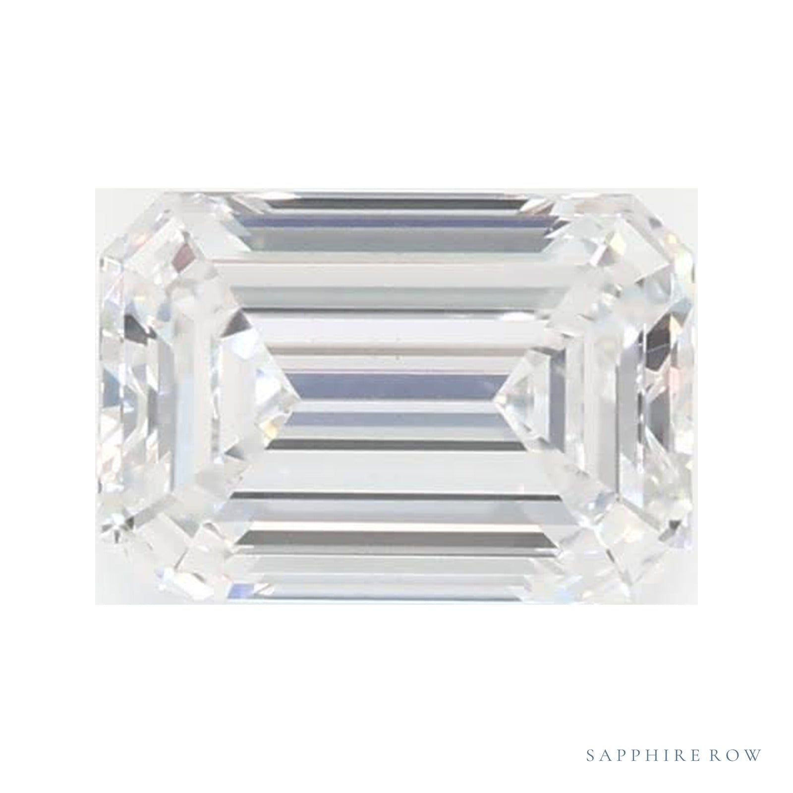 0.57 ct lab-grown diamond, emerald cut | Sapphire Row · cut4