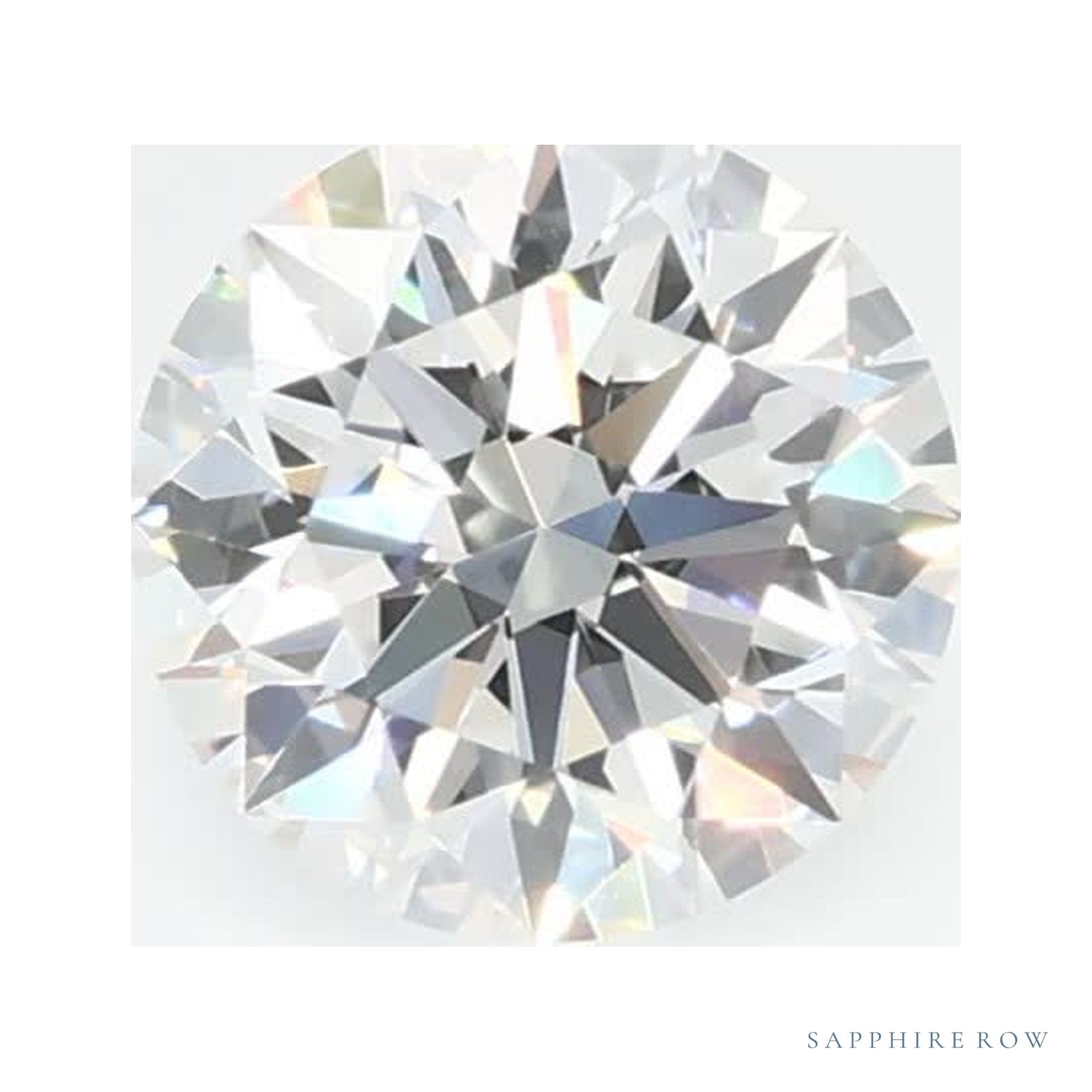 0.57 ct Round Lab-Grown Diamond – E VVS2 — Sapphire Row · cut · cut3 · cut4