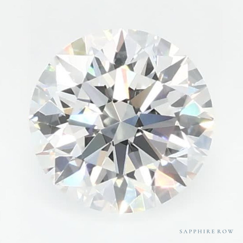 0.57 ct lab-grown diamond, round cut | Sapphire Row · cut6