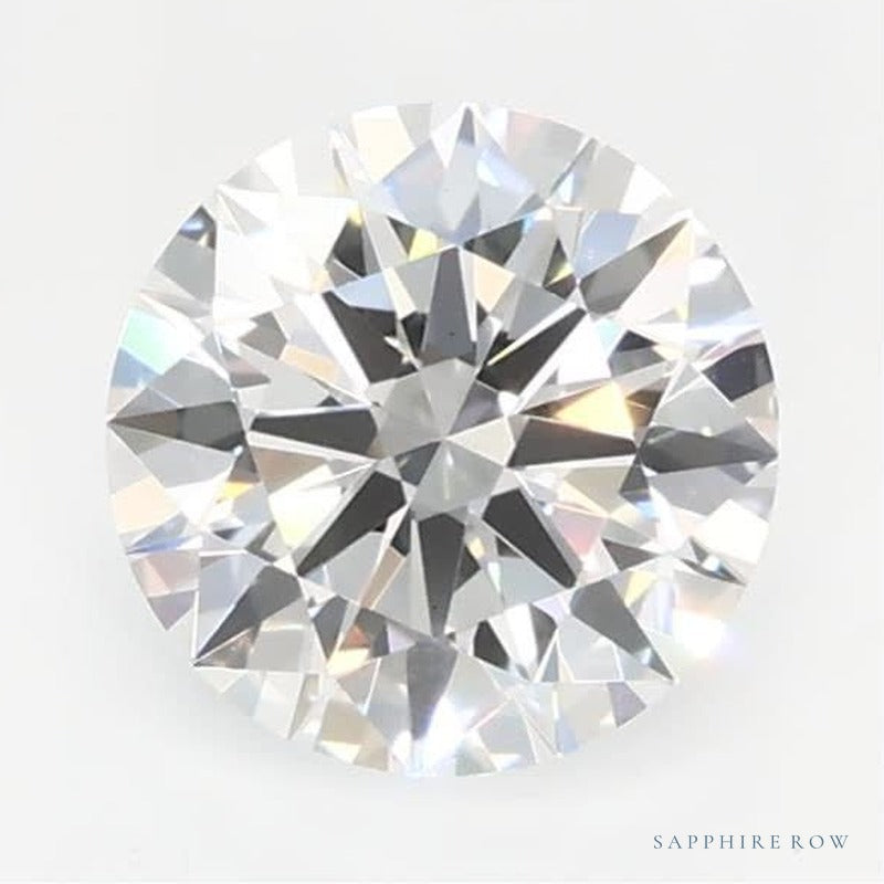 0.57 ct lab-grown diamond, round cut | Sapphire Row · cut6