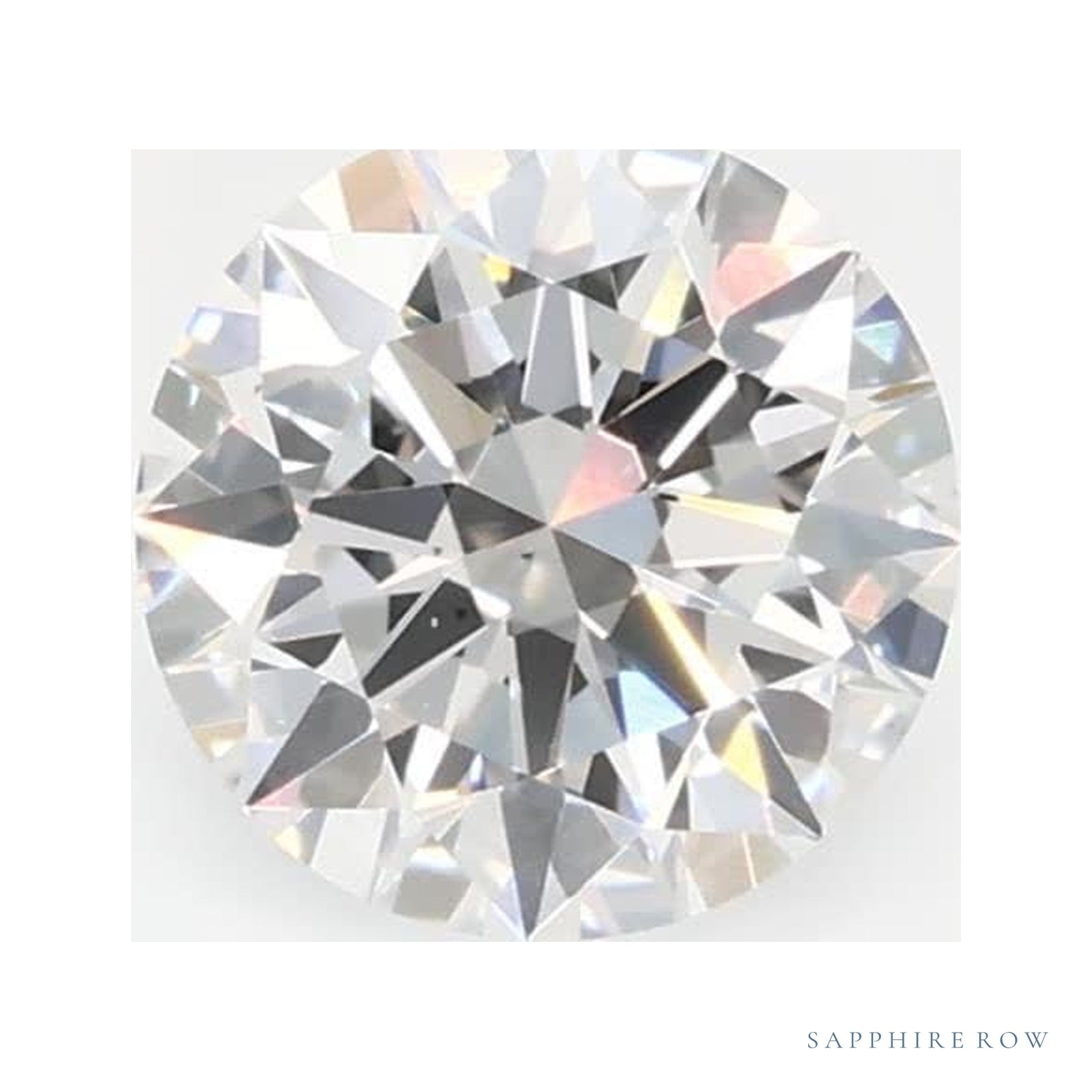 0.57 ct Round Lab-Grown Diamond – E VS1 — Sapphire Row · cut · cut3 · cut4