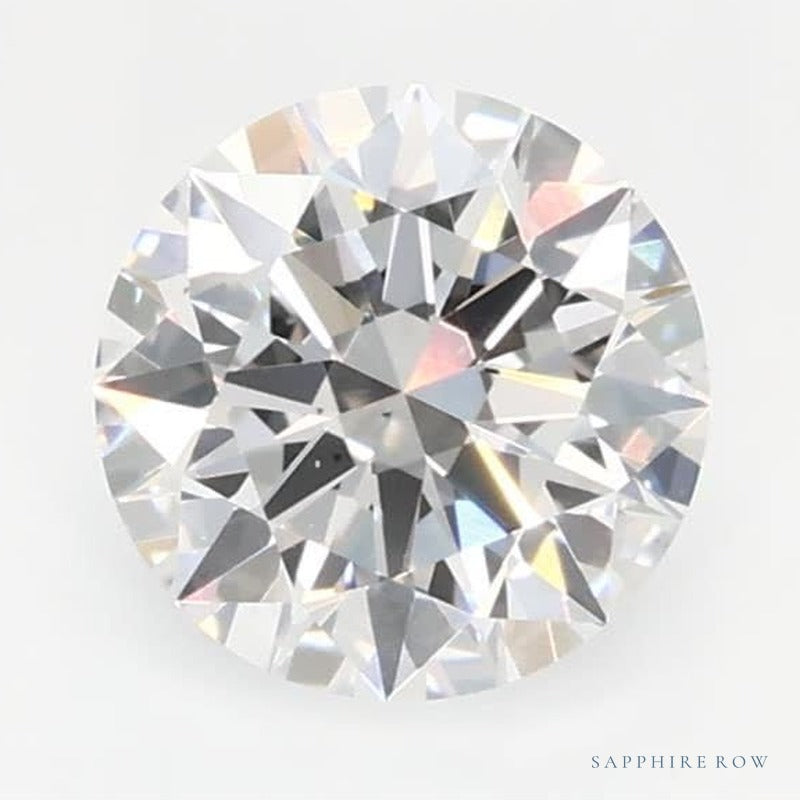 0.57 ct lab-grown diamond, round cut | Sapphire Row · cut7