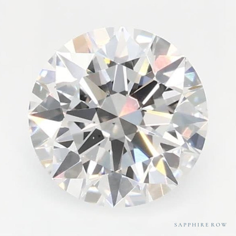 0.57 ct lab-grown diamond, round cut | Sapphire Row · cut6