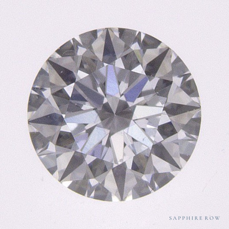 0.57 ct lab-grown diamond, round cut | Sapphire Row · cut7