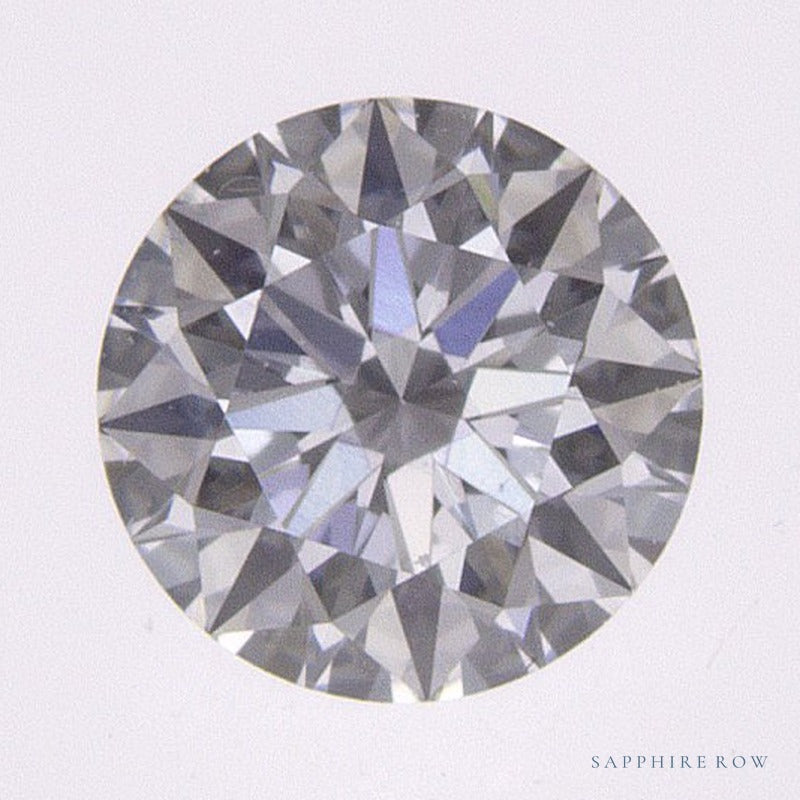 0.57 ct lab-grown diamond, round cut | Sapphire Row · cut6