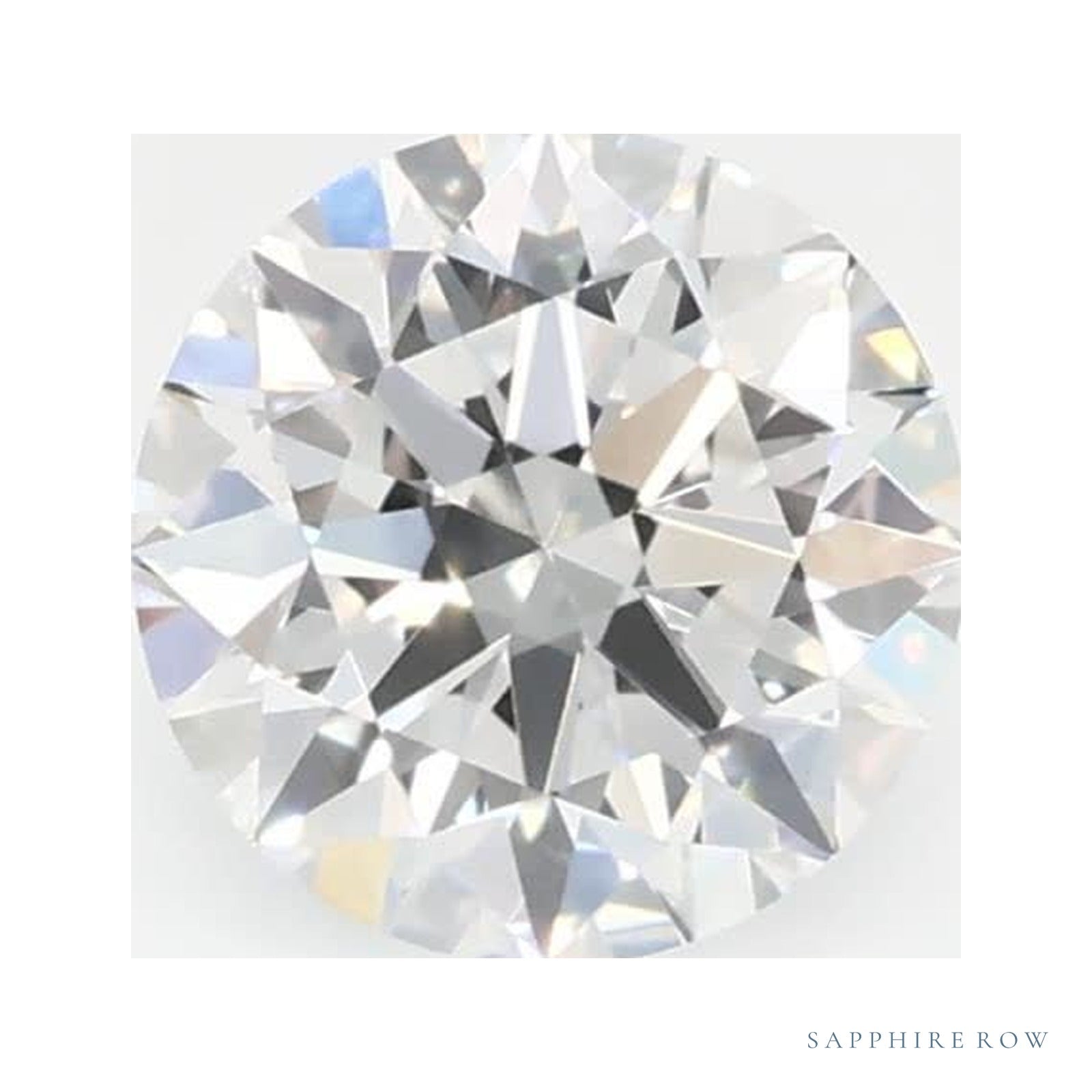 0.57 ct Round Lab-Grown Diamond – D VVS2 — Sapphire Row · cut · cut3 · cut4