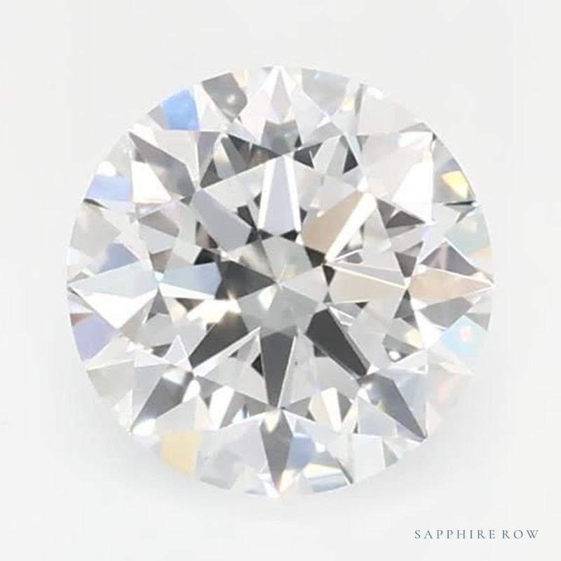 0.57 ct lab-grown diamond, round cut | Sapphire Row · cut6