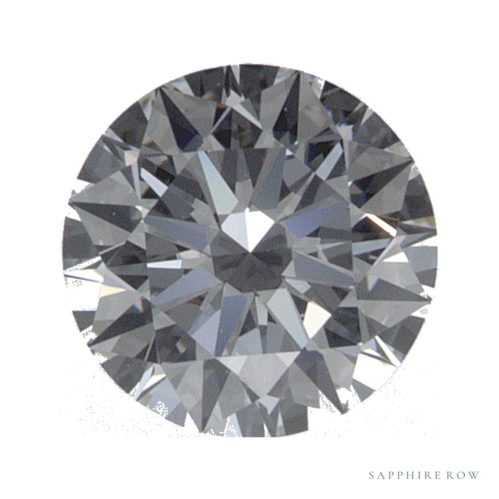 0.57 ct Round Lab-Grown Diamond – D VVS2 — Sapphire Row · cut · cut3 · cut4
