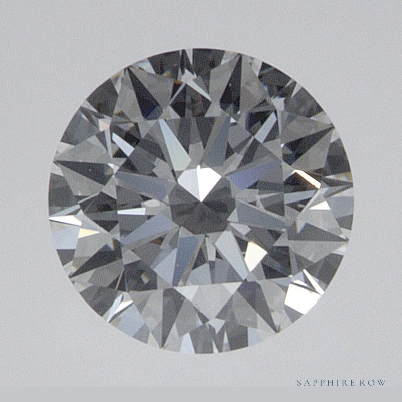0.57 ct lab-grown diamond, round cut | Sapphire Row · cut6