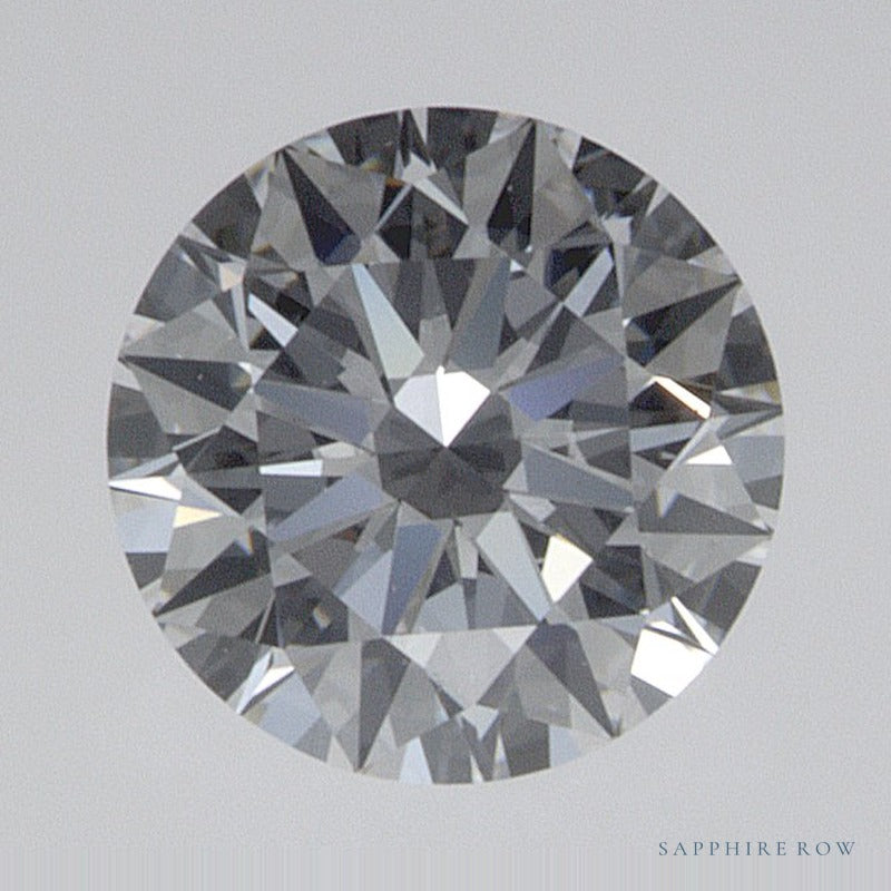 0.57 ct lab-grown diamond, round cut | Sapphire Row · cut7