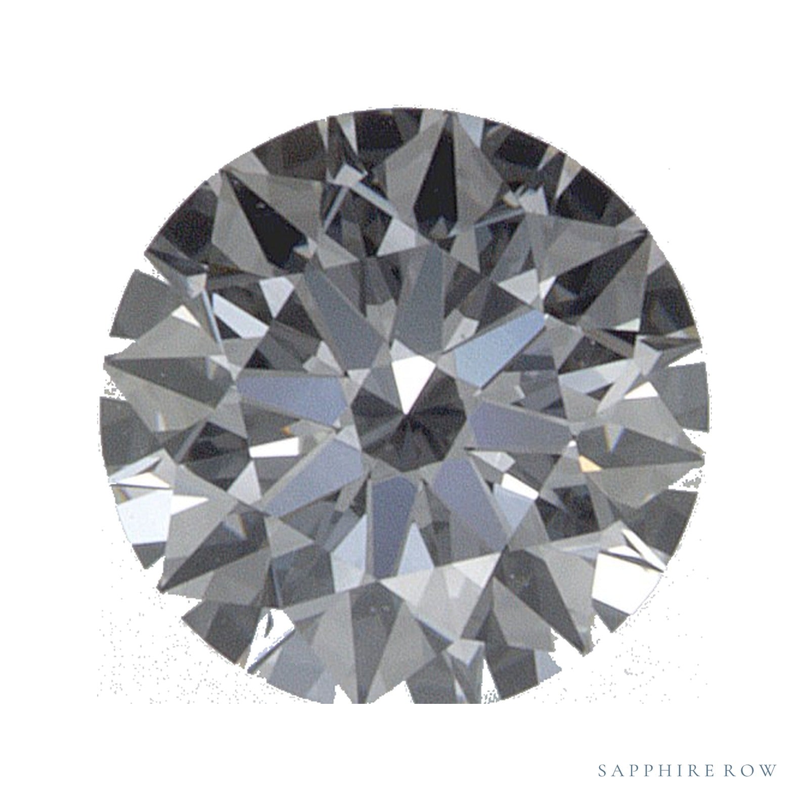 0.57 ct Round Lab-Grown Diamond – D VVS2 — Sapphire Row · cut · cut3 · cut4