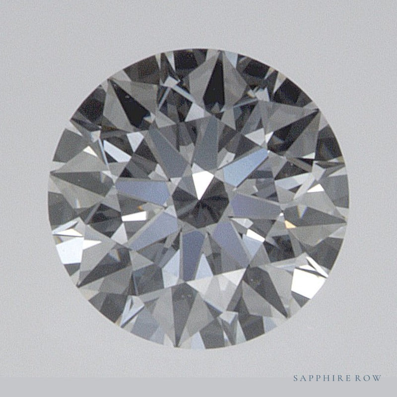 0.57 ct lab-grown diamond, round cut | Sapphire Row · cut6