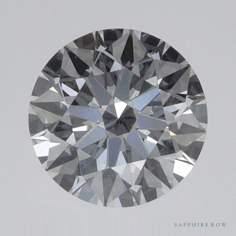 0.57 ct lab-grown diamond, round cut | Sapphire Row · cut7