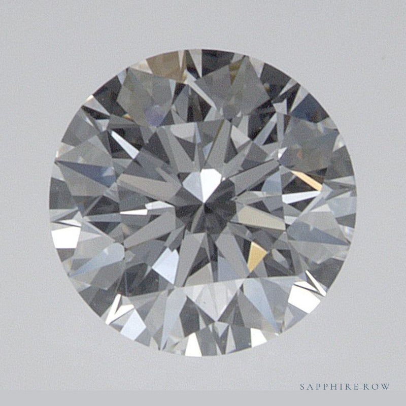 0.57 ct lab-grown diamond, round cut | Sapphire Row · cut6