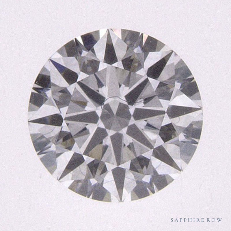 0.57 ct lab-grown diamond, round cut | Sapphire Row · cut6