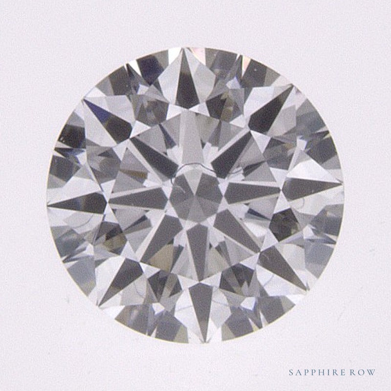 0.57 ct lab-grown diamond, round cut | Sapphire Row · cut7