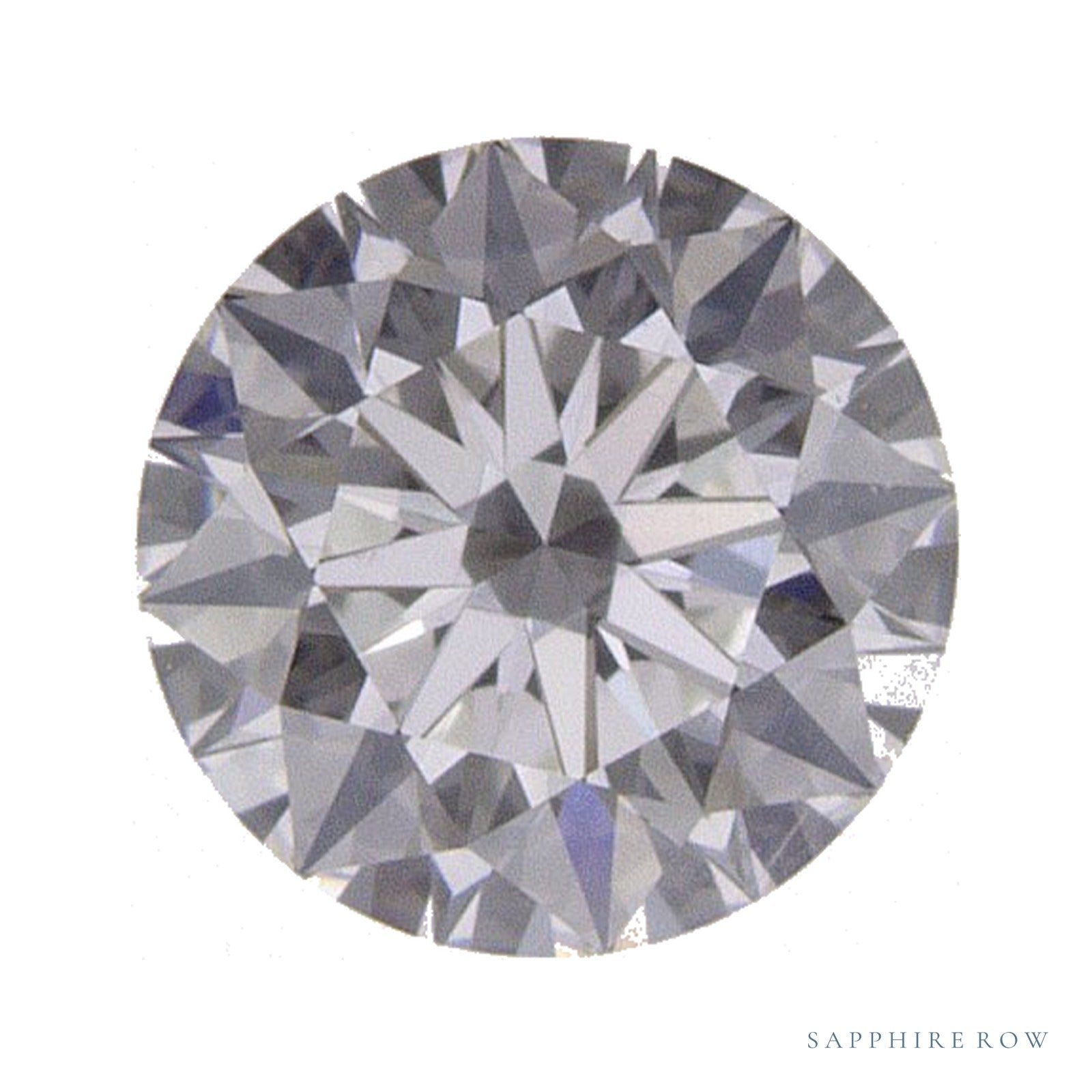 0.56 ct Round Natural Diamond – F SI1 — Sapphire Row · cut · cut3 · cut4