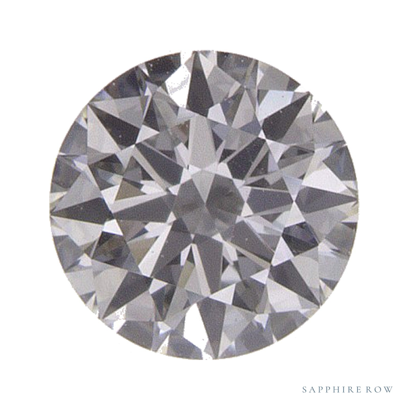 0.56 ct natural diamond, round cut | Sapphire Row