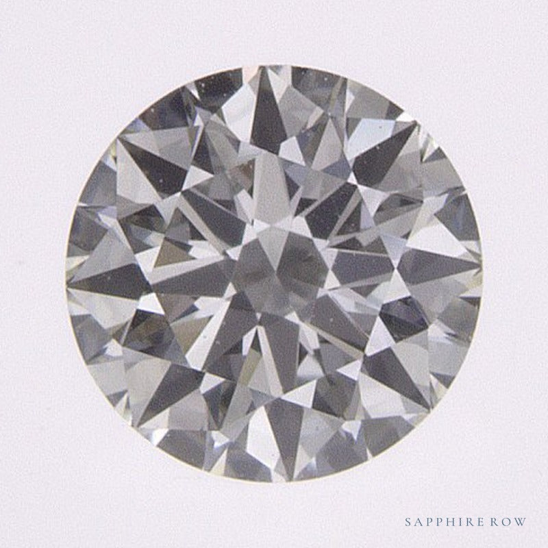 0.56 ct natural diamond, round cut | Sapphire Row · cut7