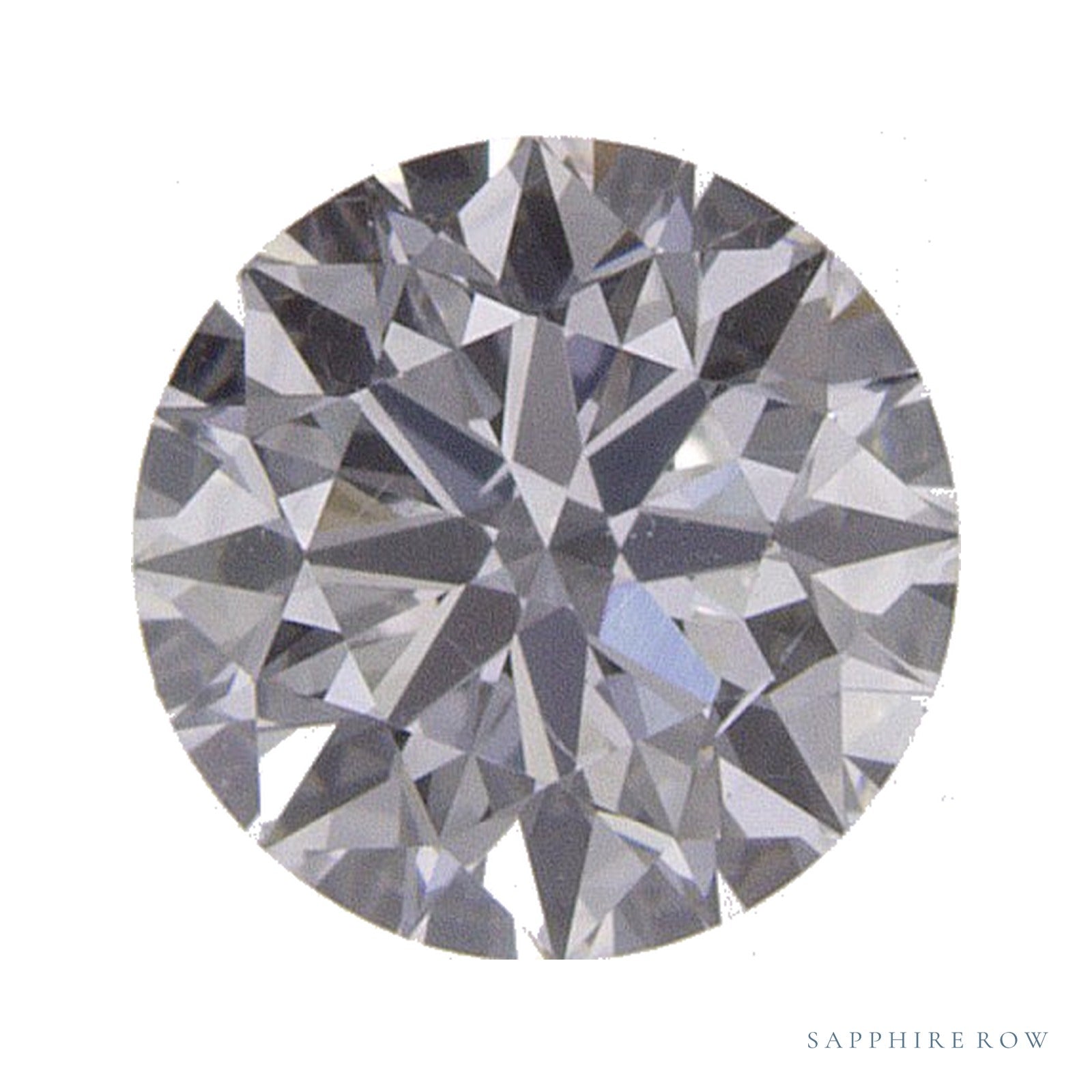 0.56 ct natural diamond, round cut | Sapphire Row · cut4