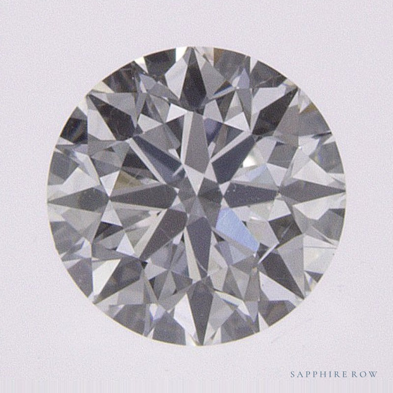 0.56 ct natural diamond, round cut | Sapphire Row · cut7