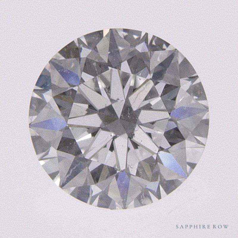 0.56 ct natural diamond, round cut | Sapphire Row · cut7