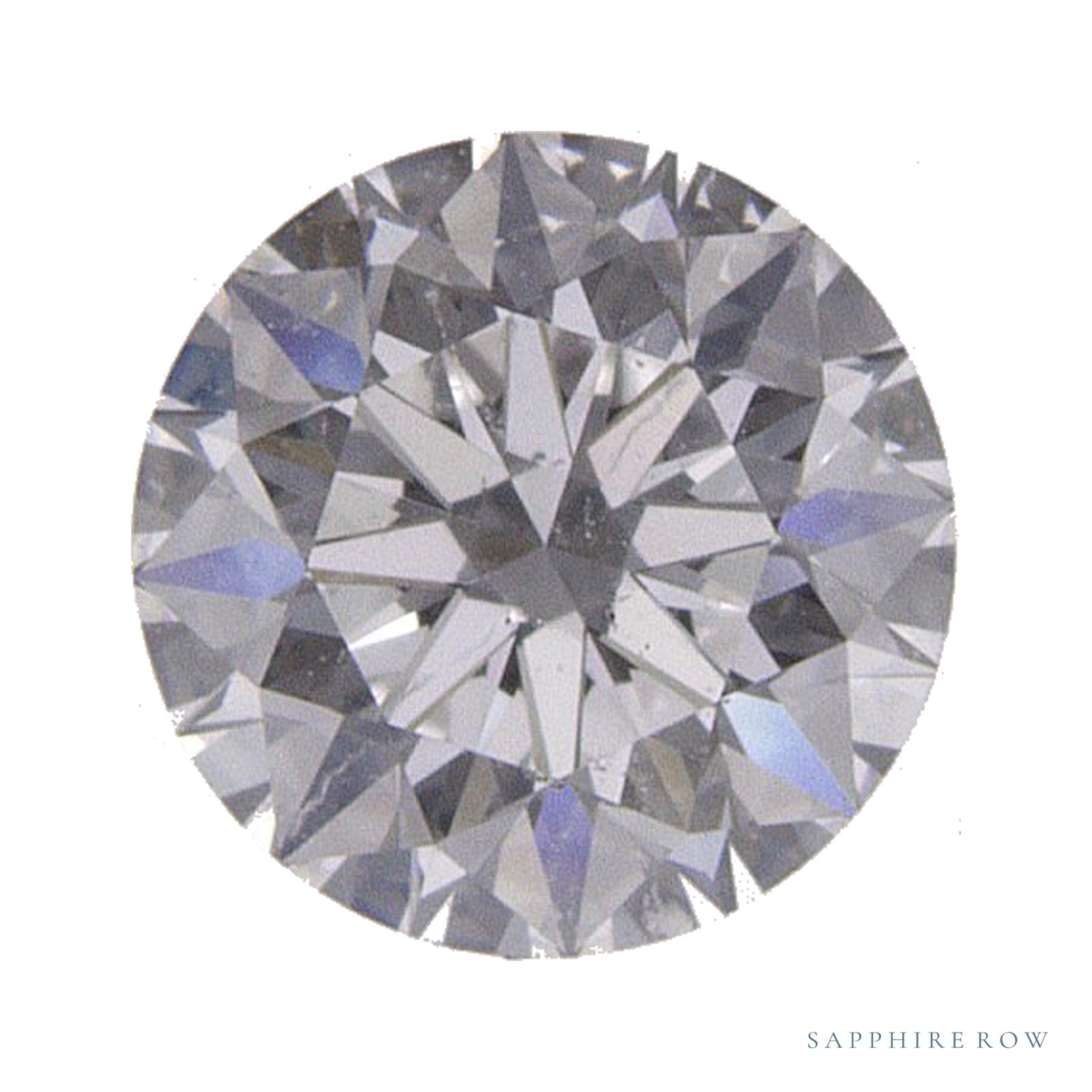 0.56 ct natural diamond, round cut | Sapphire Row · cut4