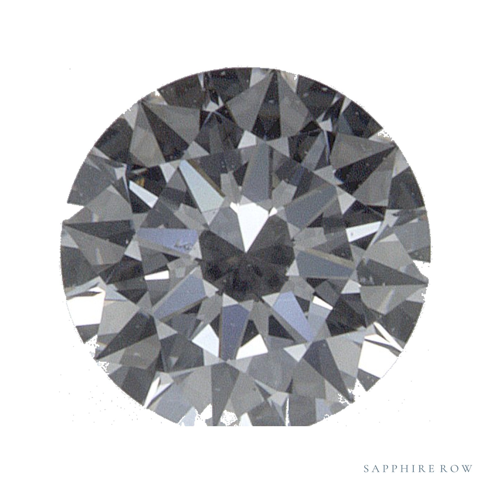 0.56 ct Round Natural Diamond – E VS2 — Sapphire Row · cut · cut3 · cut4