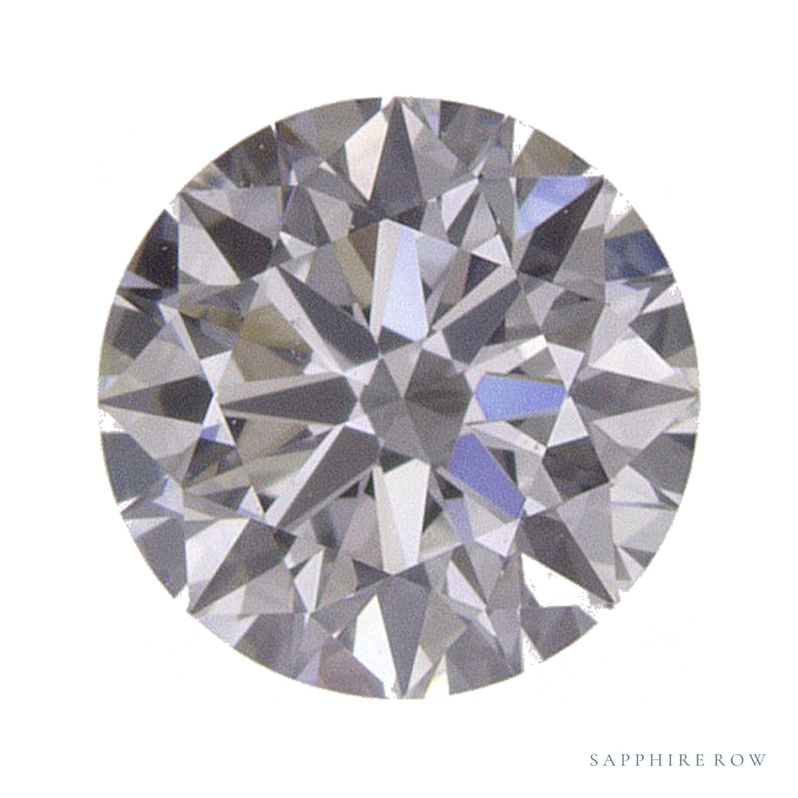 0.56 ct Round Natural Diamond – F VS1 — Sapphire Row · cut · cut3 · cut4